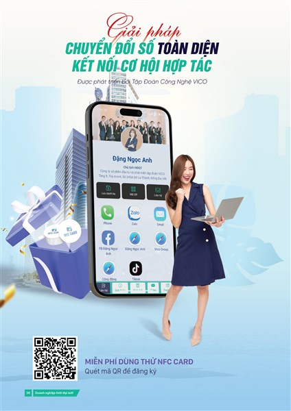 NFC Card - Sự kết hợp hoàn hảo trong môi trường kinh doanh hiện đại