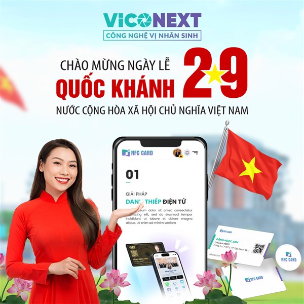 Tự hào dân tộc, khơi nguồn cảm hứng - VicoNext hân hoan kỷ niệm Ngày Quốc Khánh Nước Cộng hoà xã hội Chủ nghĩa Việt Nam (2/9/1945 - 2/9/2024)