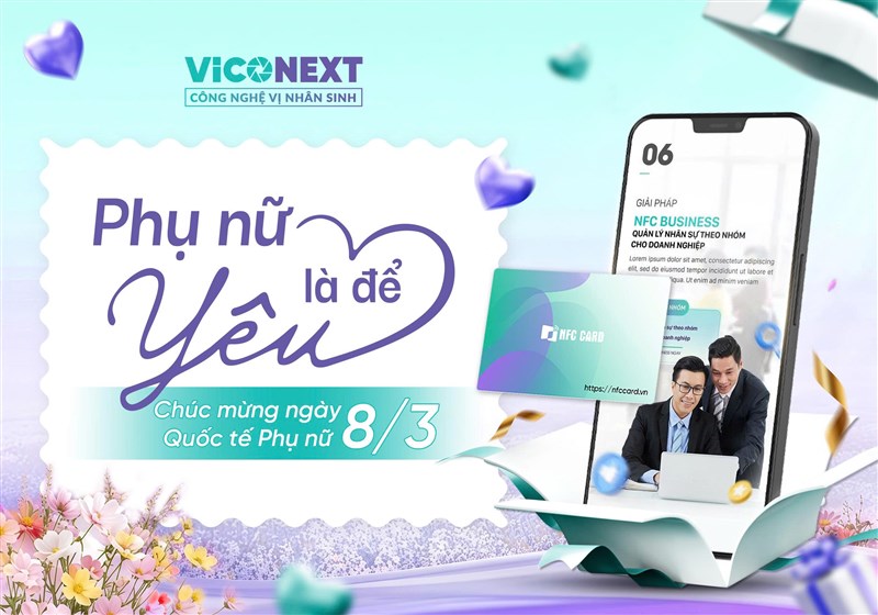 Chúc mừng Ngày Quốc tế Phụ nữ 8/3