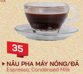 Nâu pha máy nóng/đá