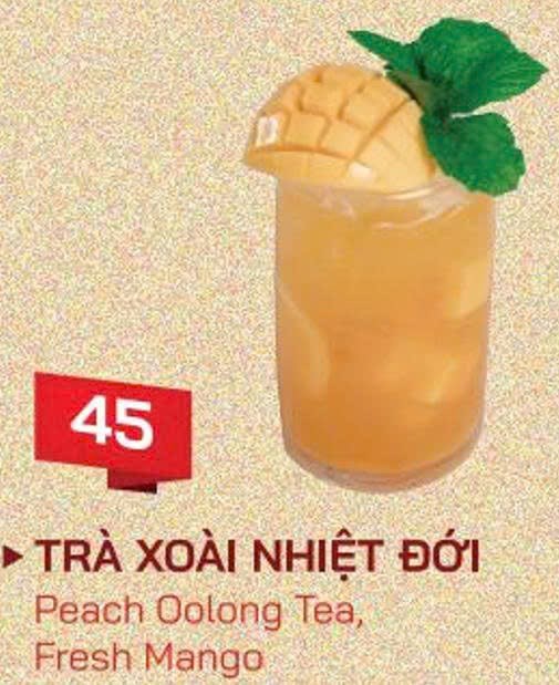 Trà xoài nhiệt đới