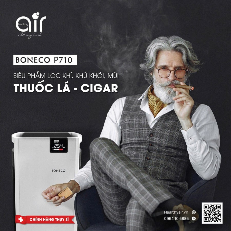 Máy lọc không khí, khử mùi Cigar