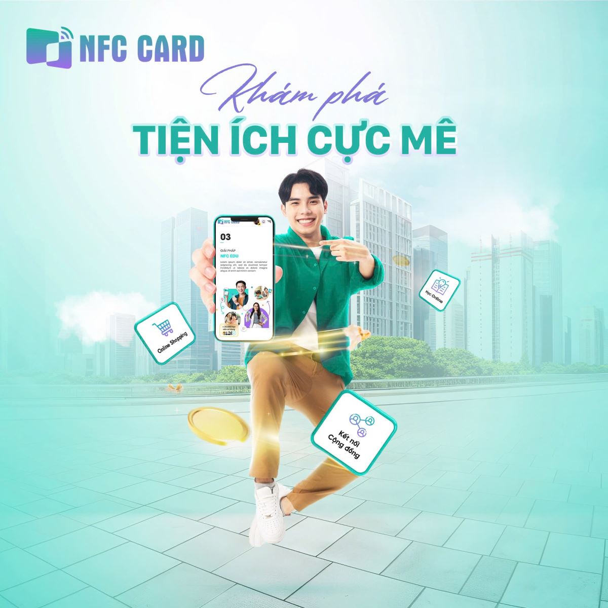 Kết nối vạn vật, tương tác đa chiều với NFC Card