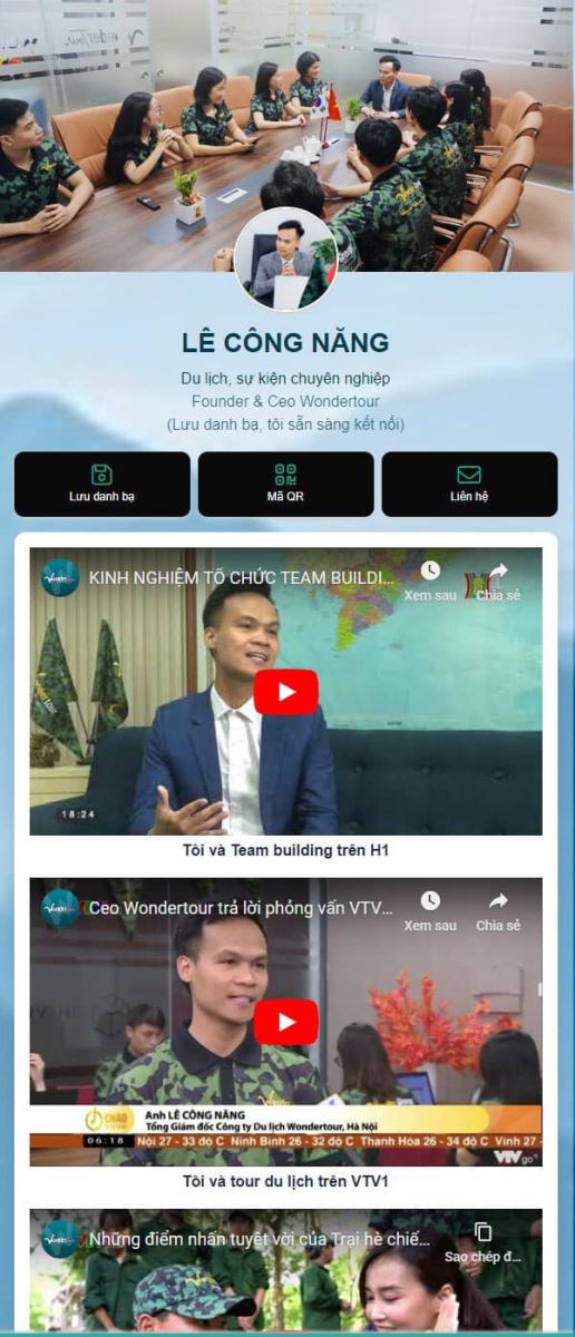  Kết nối đa kênh, tạo dựng hệ sinh thái kinh doanh hiệu quả - Danh thiếp điện tử NFC