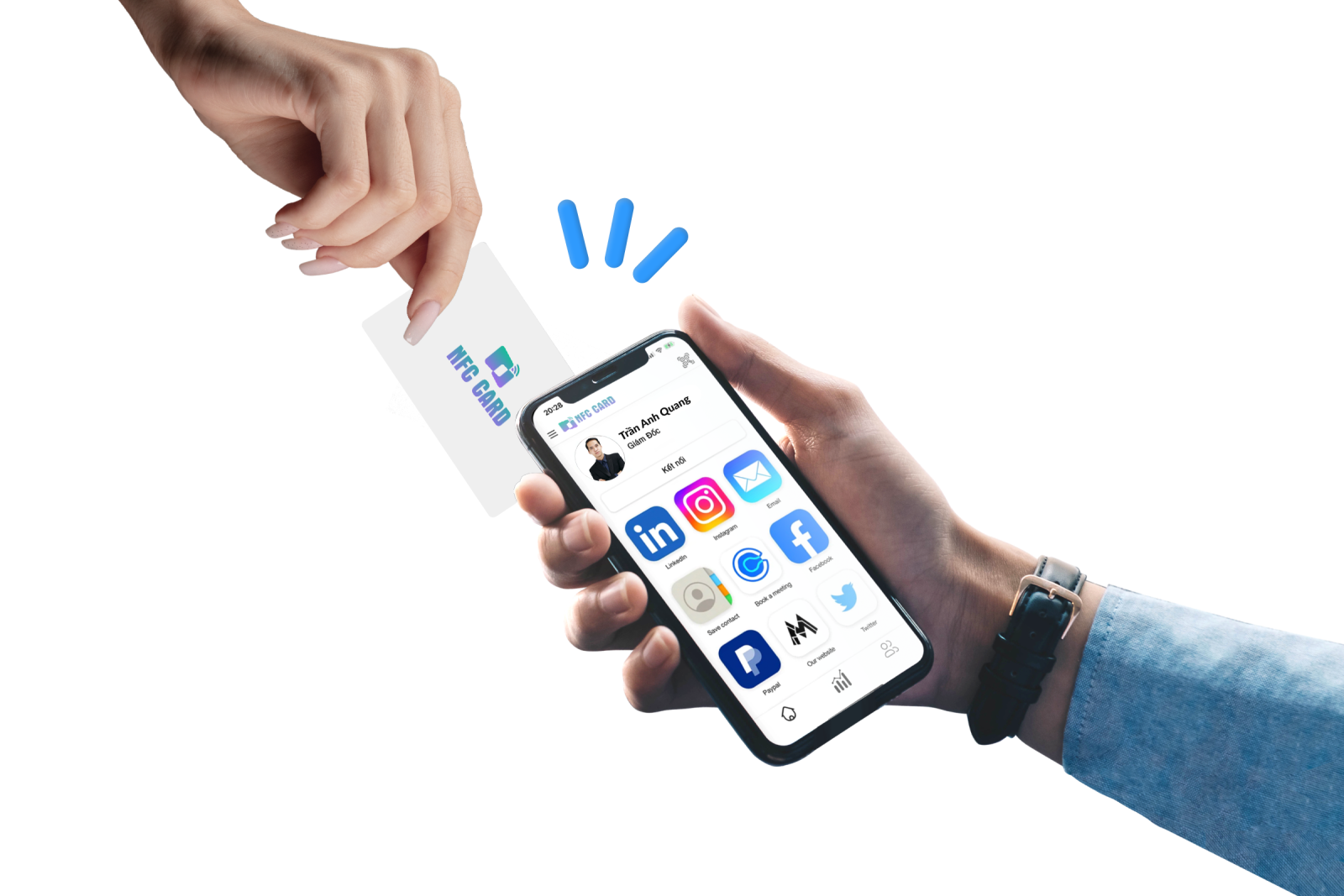 Mở rộng thị trường, gia tăng doanh số với danh thiếp điện tử NFC