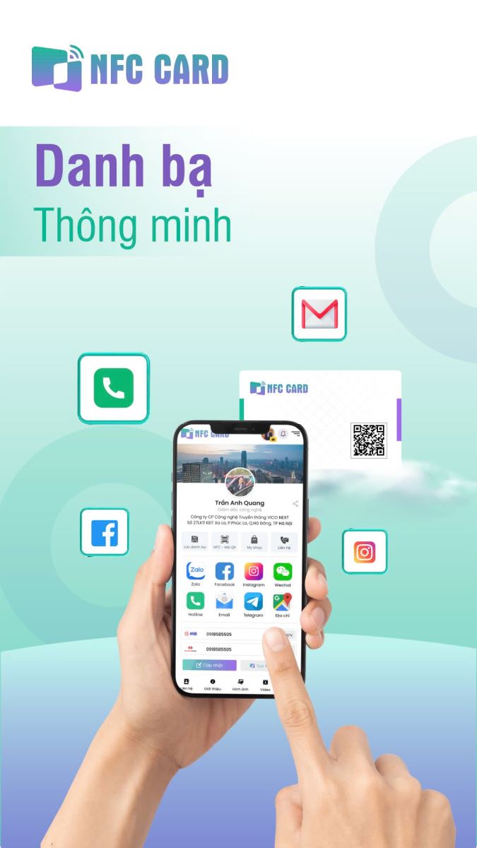 Kết nối vạn vật, tương tác đa chiều với NFC Card