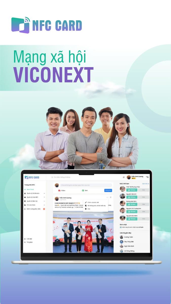 Kết nối vạn vật, tương tác đa chiều với NFC Card