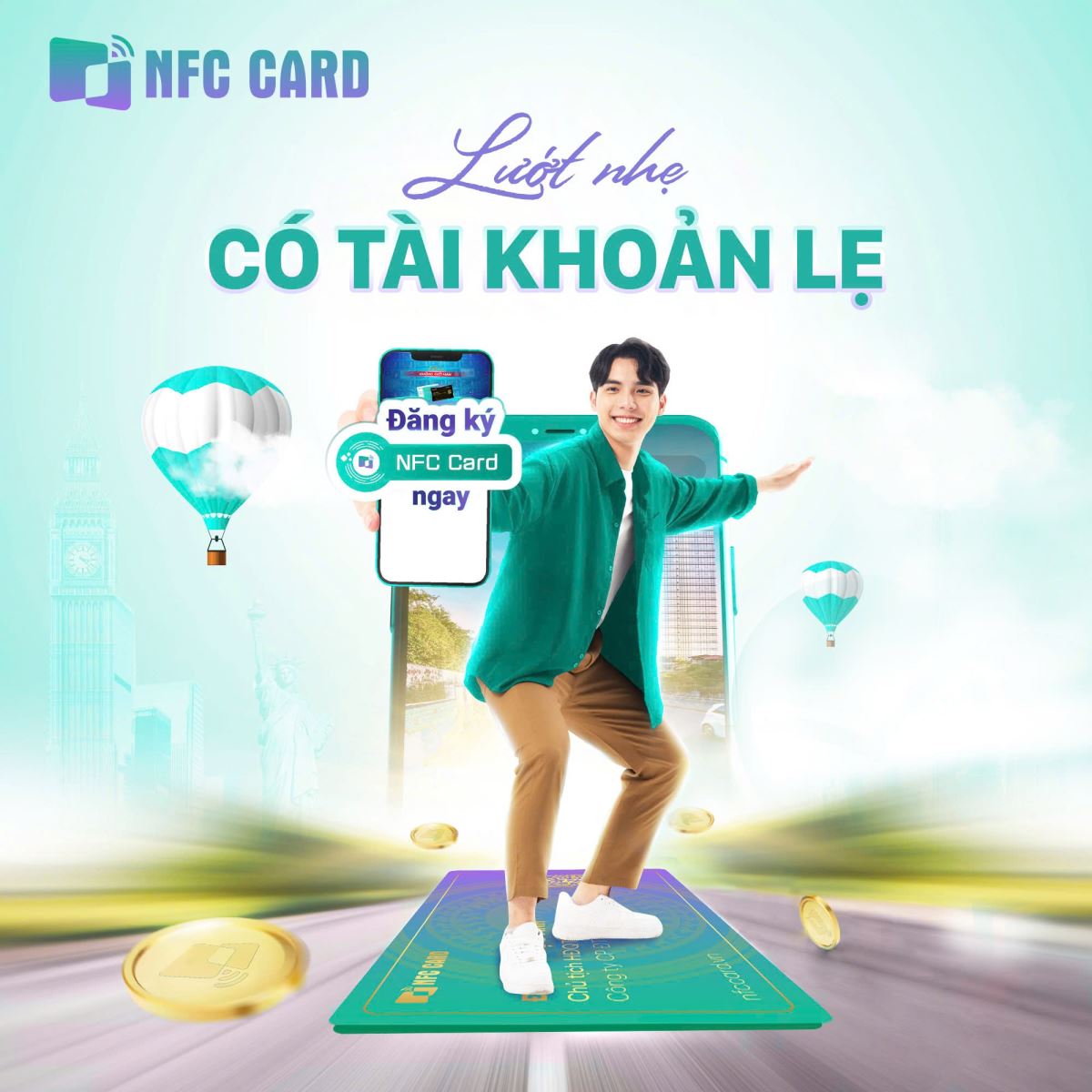 Kết nối vạn vật, tương tác đa chiều với NFC Card