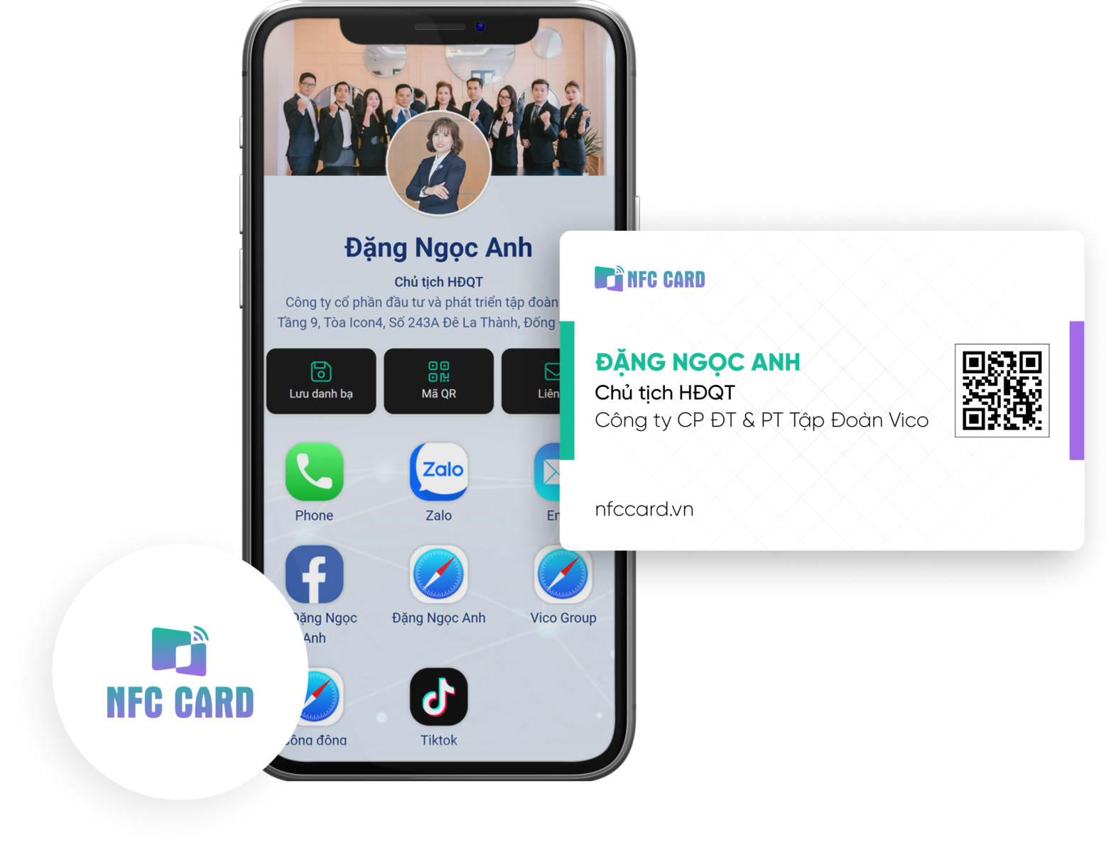 Mở rộng thị trường, gia tăng doanh số với danh thiếp điện tử NFC