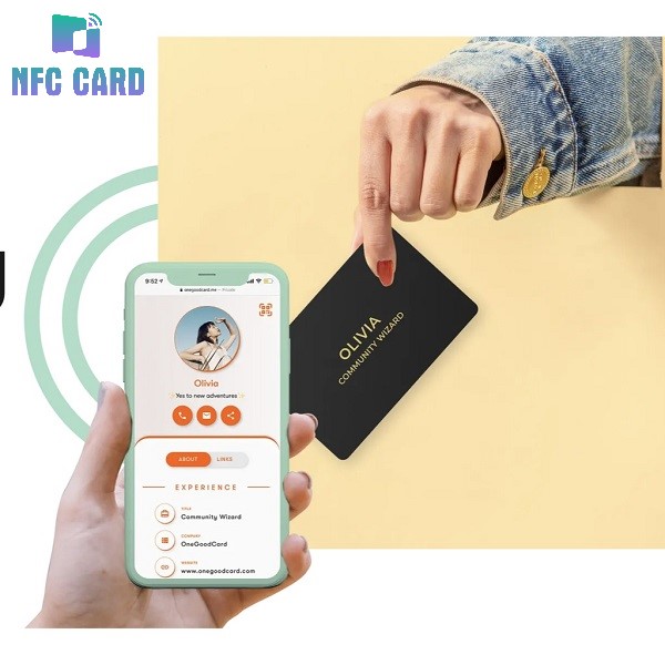 Đổi mới cách bạn chia sẻ thông tin liên hệ chỉ với một chạm bằng công nghệ NFC