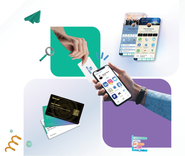 NFC Card - Sự kết hợp hoàn hảo trong môi trường kinh doanh hiện đại