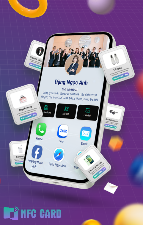 Mệt mỏi vì trao đổi danh thiếp? NFC Card là chìa khóa kết nối mới!