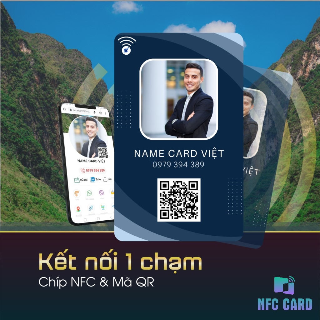 Nâng tầm thương hiệu, thu hút đối tác tiềm năng với danh thiếp điện tử NFC!