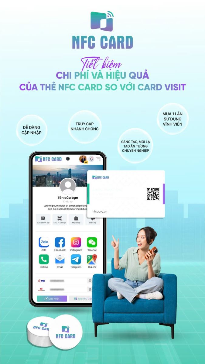  Lưu trữ và chia sẻ thông tin liên lạc dễ dàng chỉ với một chạm