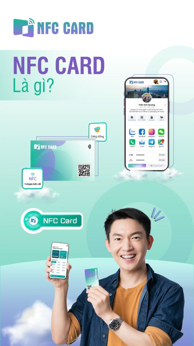 NFC Card - Danh thiếp điện tử 4.0 cho người kinh doanh hiện đại