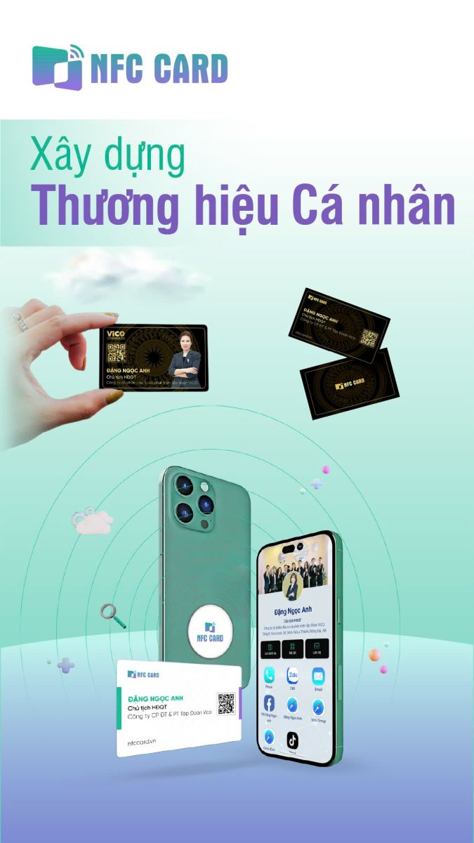  Kết nối đa kênh, tạo dựng hệ sinh thái kinh doanh hiệu quả - Danh thiếp điện tử NFC