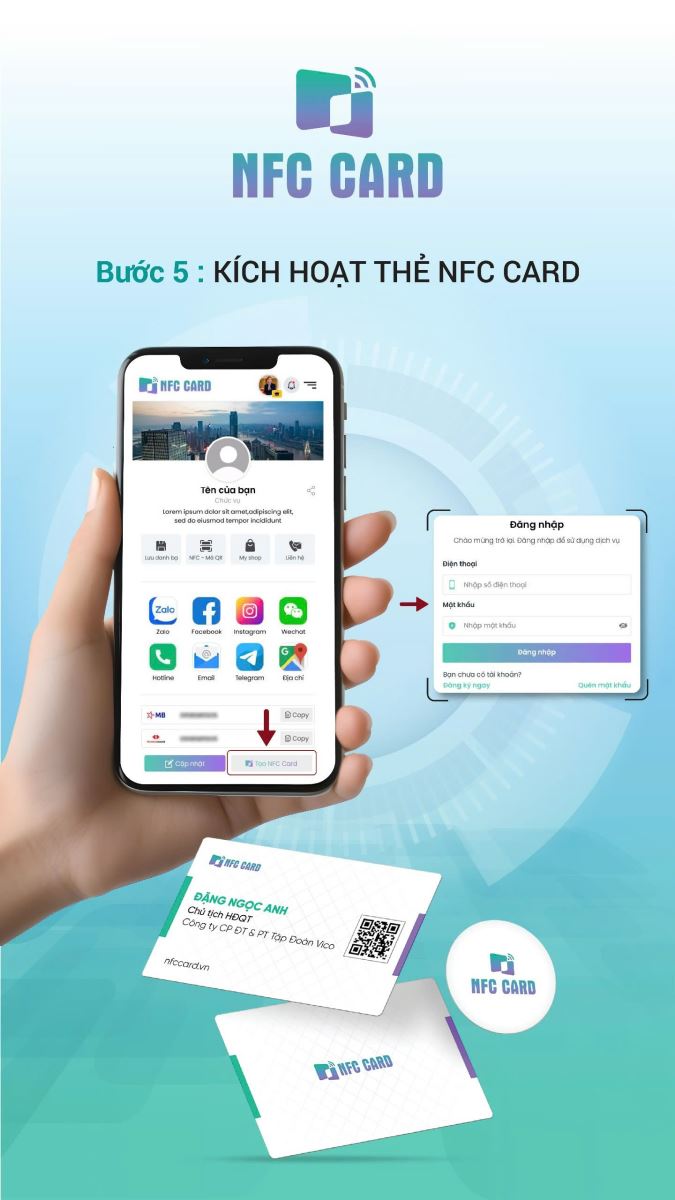  Kết nối đa kênh, tạo dựng hệ sinh thái kinh doanh hiệu quả - Danh thiếp điện tử NFC